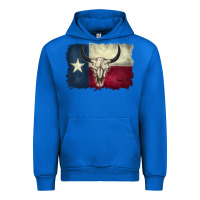 Cobalt distressed tesas flag Urban Hoodie - BarkalooDesign