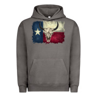 Pigment Tornado distressed tesas flag Urban Hoodie - BarkalooDesign