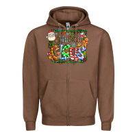 Chestnut grangaran claus Zipper Hoodie - CowhideDigitalArt