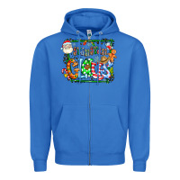 True Royal grangaran claus Zipper Hoodie - CowhideDigitalArt