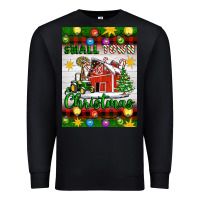 Black Small Town Christmas Premium Sweatshirt - Artiststas