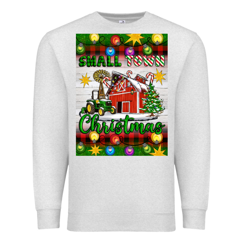 Small Town Christmas Premium Sweatshirt by Artiststas | Teevron