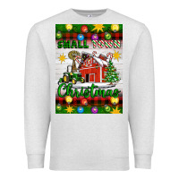 Oatmeal Heather Small Town Christmas Premium Sweatshirt - Artiststas