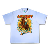 Grape Ice Busy doing Cowgirl shit Urban Heavy Tee - HowdyJamesFarm