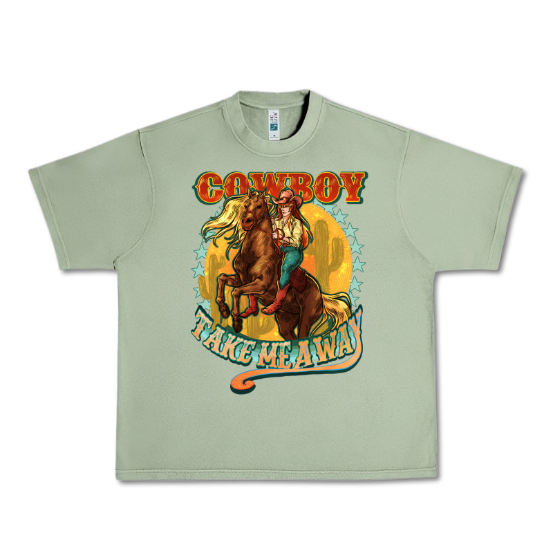 Busy Doing Cowgirl Shit Urban Heavy Tee by HowdyJamesFarm | Teevron