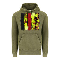 Vintage Olive Softball brushstroke Vintage Hoodie - HowdyJamesFarm