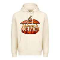 Tofu welcome to our patch Premium Hoodie - BundleAndBundleShop