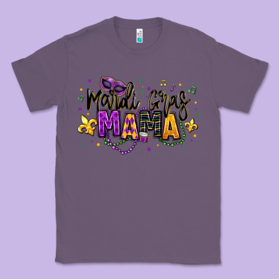 Mardi Gras Mama Classic Tee Designed By Texasbilliewilder