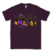 Plum mardi gras mama Classic Tee - texasbilliewilder