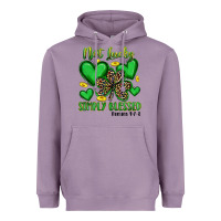 Lavender not lucky simply blessed Heavyweight Hoodie - Artiststas