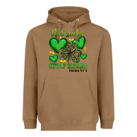 Toasted Coconut not lucky simply blessed Heavyweight Hoodie - Artiststas