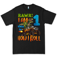 Black rawr i am one this is how i roll Premium Tee - Artiststas