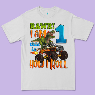 Rawr I Am One This Is How I Roll Premium Tee Designed By Artiststas