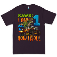 Plum rawr i am one this is how i roll Premium Tee - Artiststas