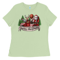 Matcha Merry Christmas Ladies Tee - SublimationCraftShop