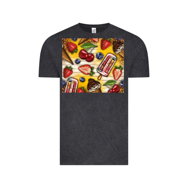 Summer Ice Cream With Fruits Vintage Tee by TumblerDesignByShophia | Teevron