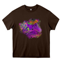 Chocolate Brown halloween spider web for patches Heavy Core Tee - BundleAndBundleShop