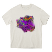 Cream halloween spider web for patches Heavy Core Tee - BundleAndBundleShop