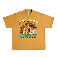 Peanut Butter Bring me flowers cowboy Urban Heavy Tee - HowdyJamesFarm