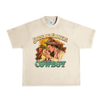 Sandshell Bring me flowers cowboy Urban Heavy Tee - HowdyJamesFarm