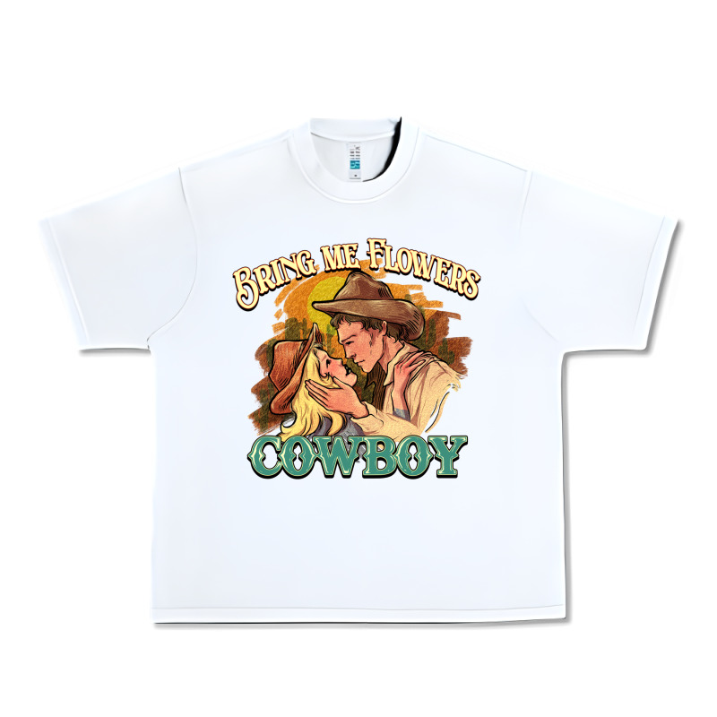 Bring Me Flowers Cowboy Urban Heavy Tee by HowdyJamesFarm | Teevron