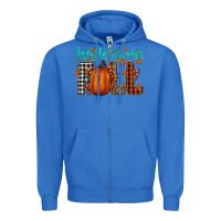 True Royal Welcome Fall Zipper Hoodie - CowhideDigitalArt