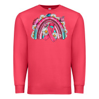 Cardinal Breast Cancer Rainbow Premium Sweatshirt - Artiststas