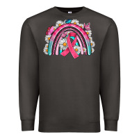 Smoke Breast Cancer Rainbow Premium Sweatshirt - Artiststas