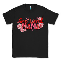 Black one loved mama valentine's day Classic Tee - texasbilliewilder