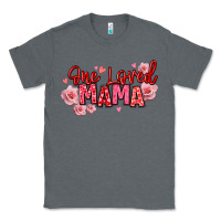 Charcoal Heather one loved mama valentine's day Classic Tee - texasbilliewilder