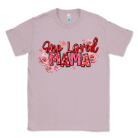Lilac one loved mama valentine's day Classic Tee - texasbilliewilder