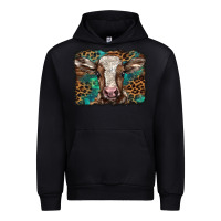Black Christmas background baby calf Urban Hoodie - BarkalooDesign