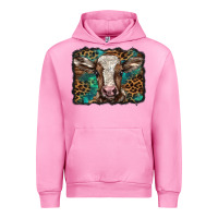 Fuchsia Pink Christmas background baby calf Urban Hoodie - BarkalooDesign