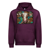 Mauve Wine Christmas background baby calf Urban Hoodie - BarkalooDesign