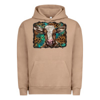 Pigment Burro Christmas background baby calf Urban Hoodie - BarkalooDesign