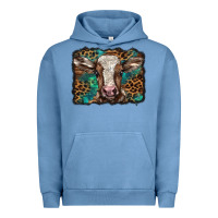 Pigment Pebble Blue Christmas background baby calf Urban Hoodie - BarkalooDesign