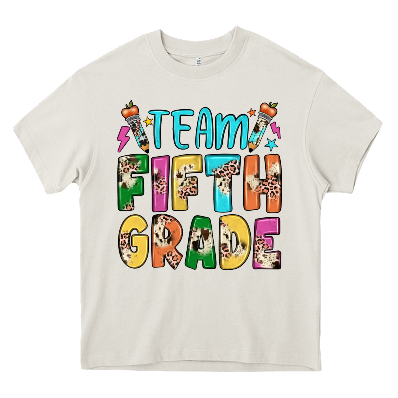 Team Fifth Grade Heavy Core Tee by JahusDesignShop | Teevron
