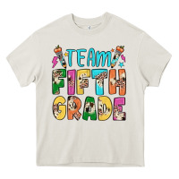 Cream team fifth grade Heavy Core Tee - JahusDesignShop