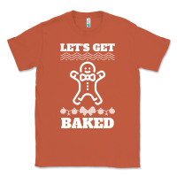 Copper Let's Get Baked Smoking Weed Funny Christmas Gift 1 Classic Tee - lanVoArt