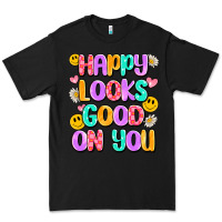 Black happy looks good on you Premium Tee - Artiststas