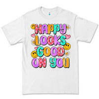 White happy looks good on you Premium Tee - Artiststas