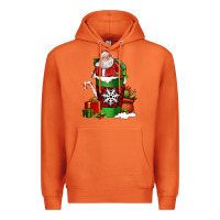 Carrot Christmas Santa Claus Coffee Cup Premium Hoodie - FaDigitalArtStudio