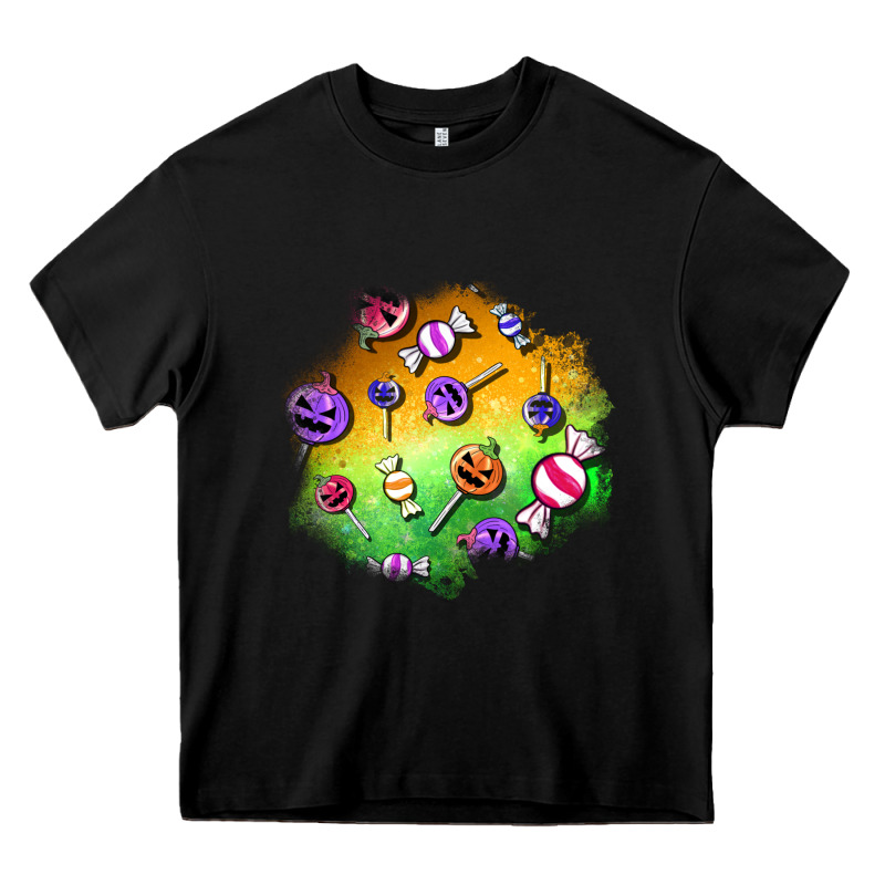 Halloween Candy Patches Heavy Core Tee by BundleAndBundleShop | Teevron