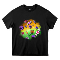Black halloween candy patches Heavy Core Tee - BundleAndBundleShop