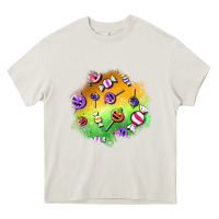 Cream halloween candy patches Heavy Core Tee - BundleAndBundleShop