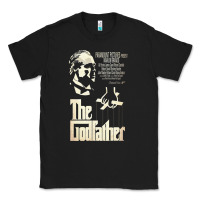 Black The Godfather Classic Tee - lanVoArt