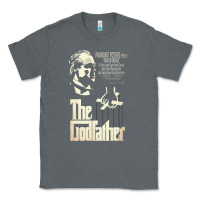 Charcoal Heather The Godfather Classic Tee - lanVoArt