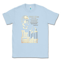 Dusty Blue The Godfather Classic Tee - lanVoArt