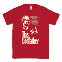 Red The Godfather Classic Tee - lanVoArt