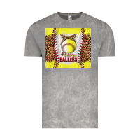 Cloud Rock raising ballers with baseball and softball leopard tumbler tbs Vintage Tee - TumblerDesignByShophia